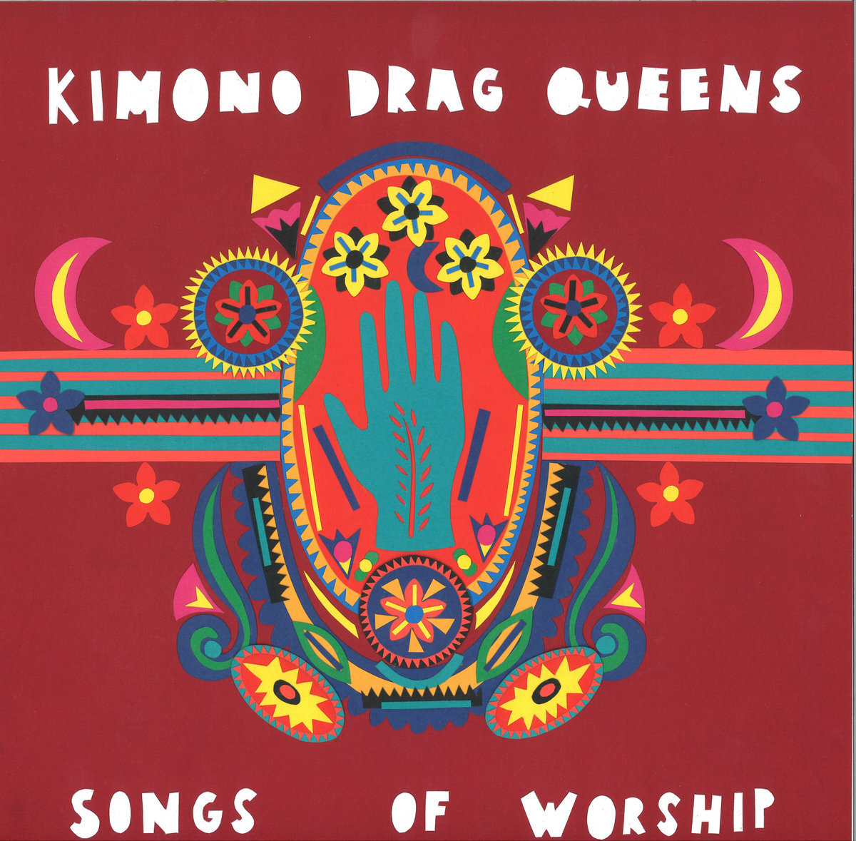 обложка альбома Kimono Drag Queens "Songs of Worship" 