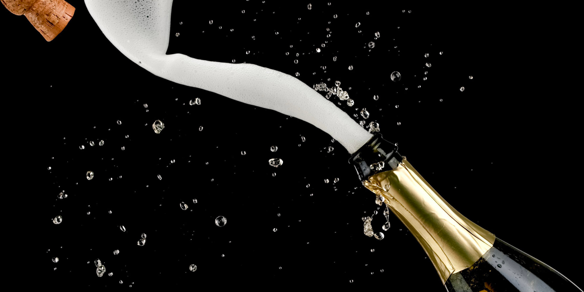 Champagne popping: изображения без лицензионных платежей