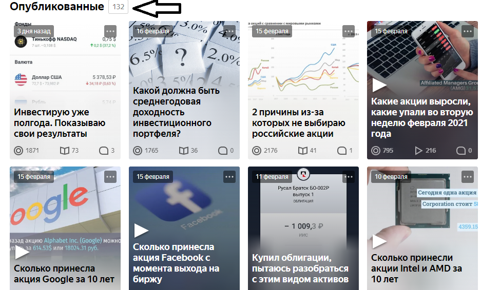 Все мои публикации