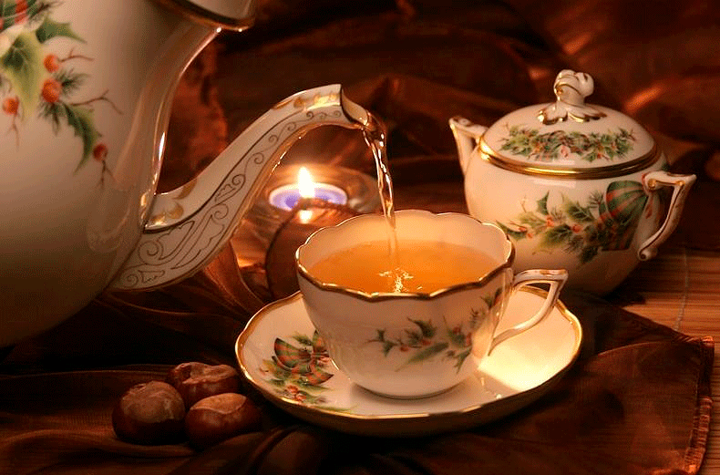 Уютное чаепитие