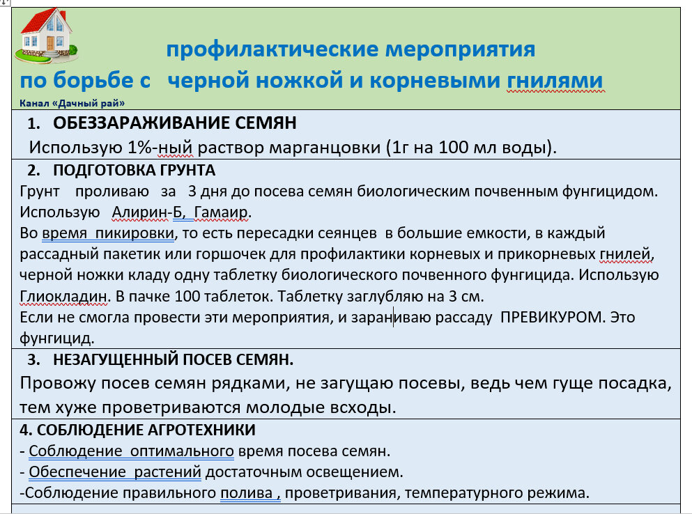  В таблице опечатка - "ЕСЛИ НЕ СМОГЛА ПРОВЕСТИ ЭТИ МЕРОПРИЯТИЯ, ТО ПРОЛИВАЮ РАССАДУ ПРЕВИКУРОМ"  