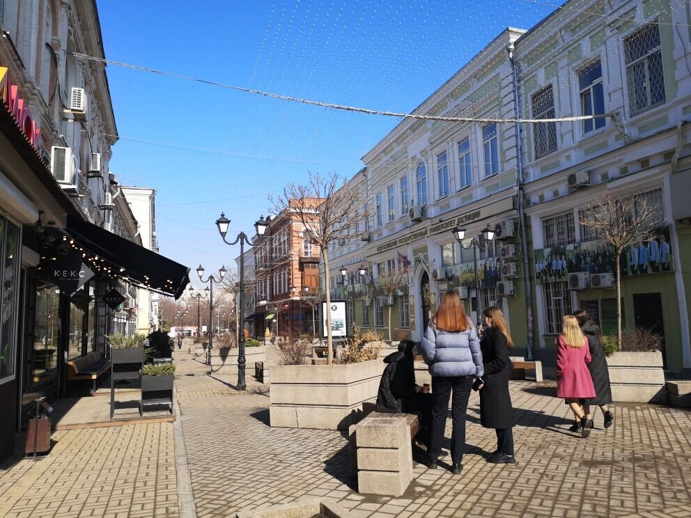 Переулок Соборный города Ростова-на-Дону.