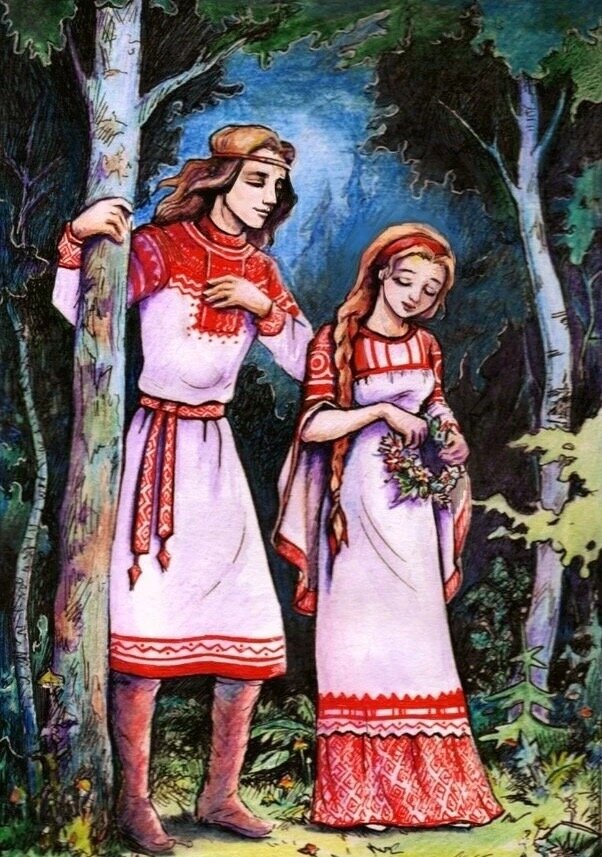 Древние славяне картинки