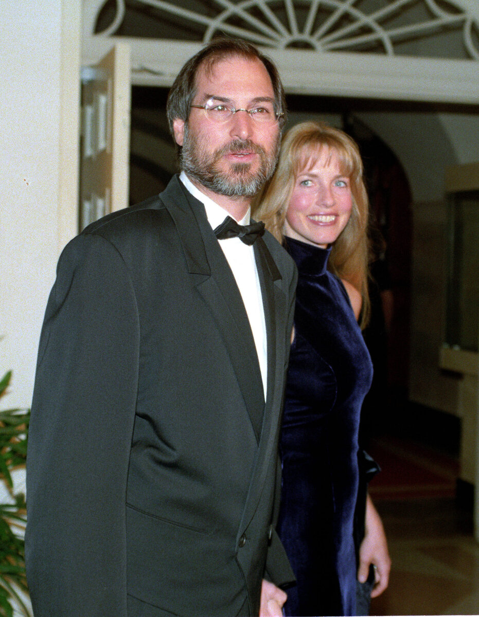 СТИВ ДЖОБС И ЛОРЕН ПАУЭЛЛ