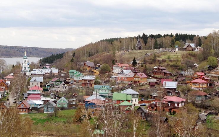 Плёса город фото резеденция главы города