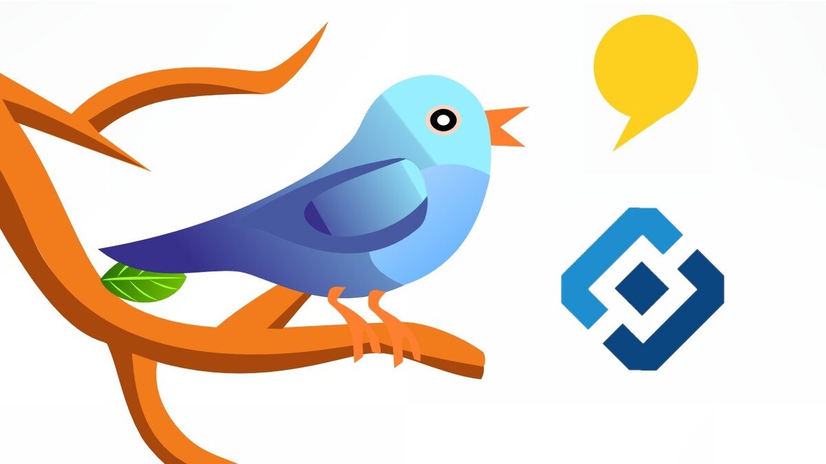 tweet-twitter-bird-blue-twig. Pixabay License