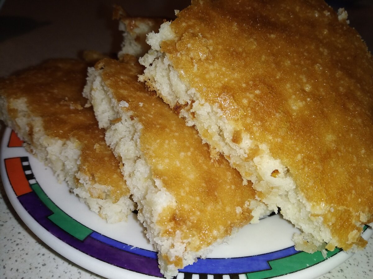 Получается воздушная, пышная и вкусная.