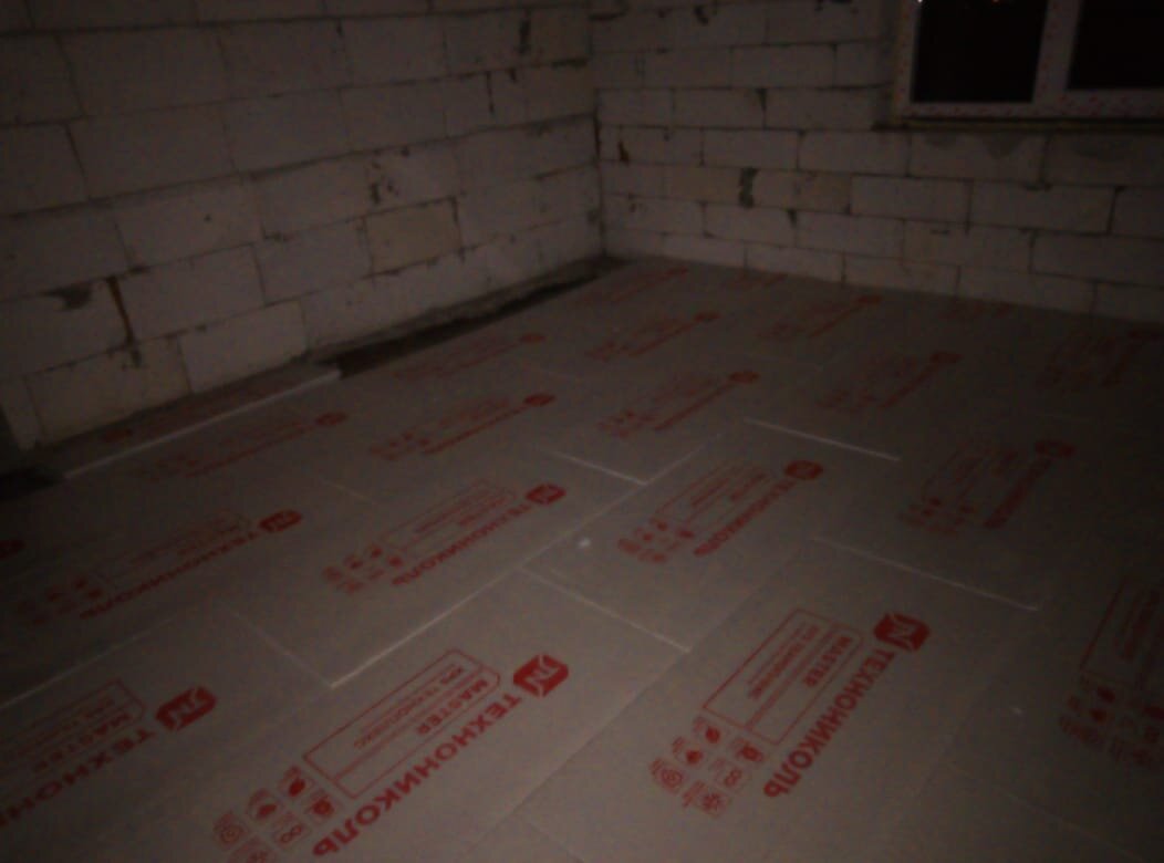 Укладка пенополистирол 