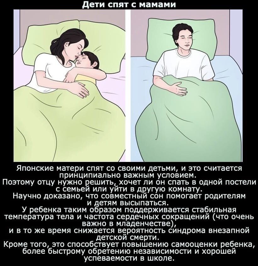 Жена укладывает мужу спать