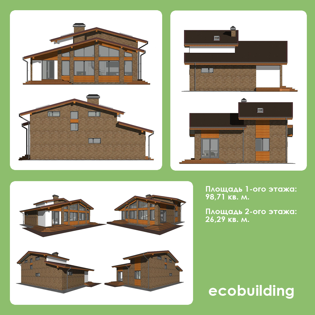 Фасады дома