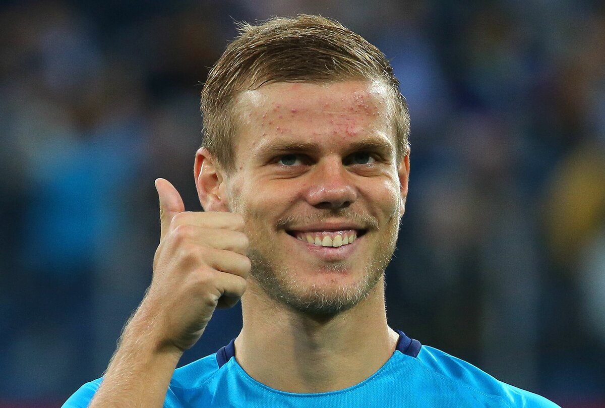 Александр Кокорин в составе "Зенита".