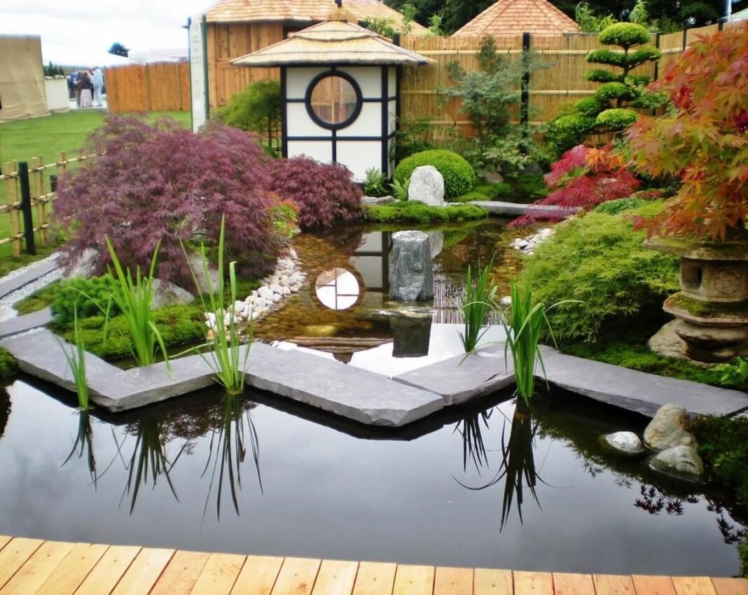 Вода в японских садах