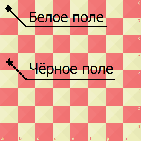 Чёрные и белые поля