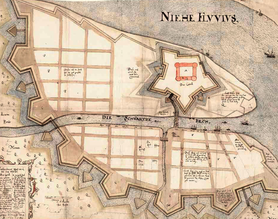 План крепости Ниеншанц. Источник: arina-tour.ru