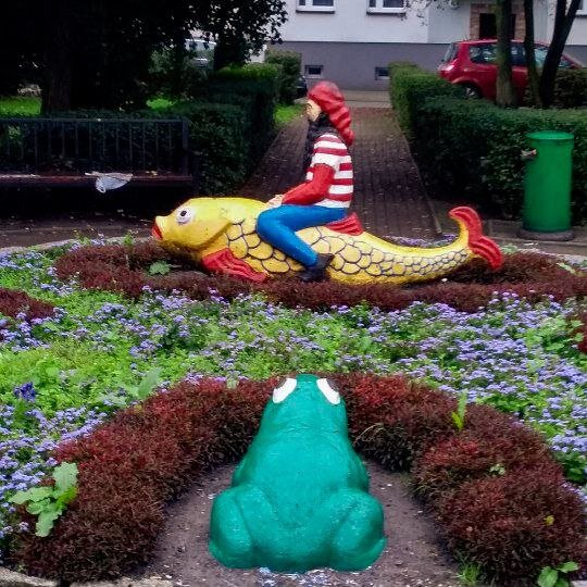 Площадь в городе Червёнка-Лещины