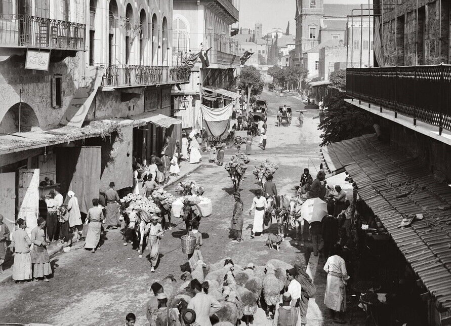 Бейрут, Ливан, 1900-1920 годы