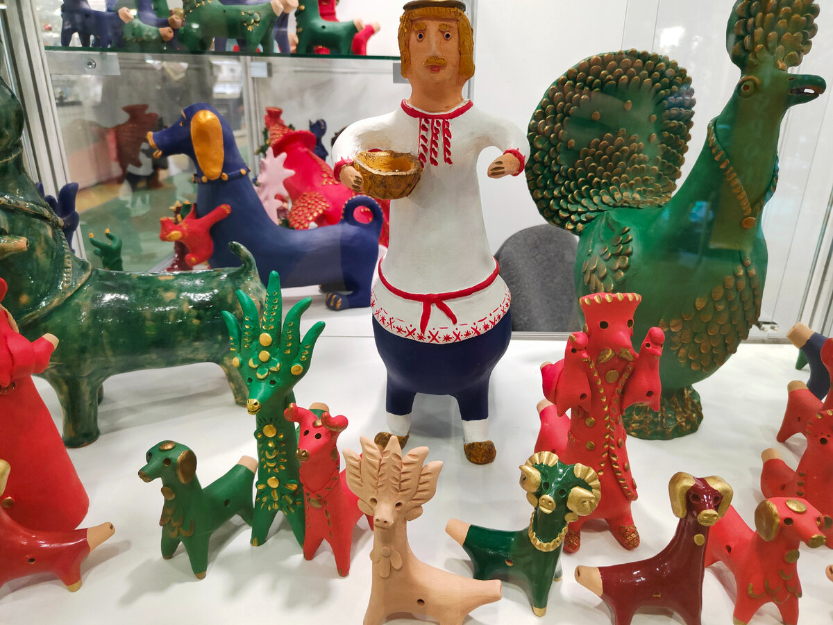 Абашевская керамика на выставке Ладья, фото автора