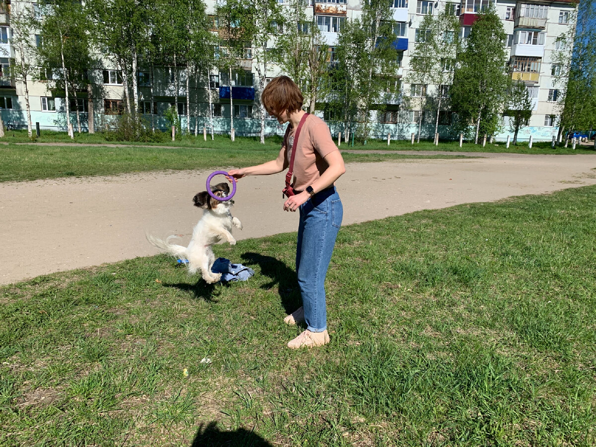 Наш спортивный тандем. Фото мужа автора 