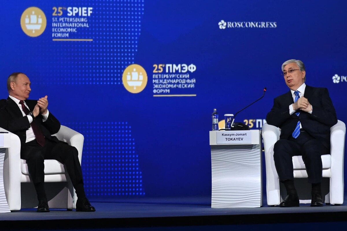 Панель с участием лидеров России и Казахстана стала самой яркой на юбилейном ПМЭФ