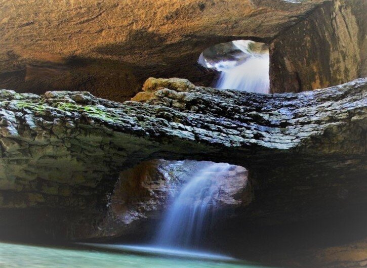 Подземный водопад в дагестане фото