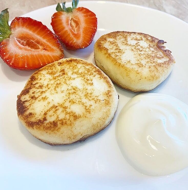 Кето сырники на миндальной муке