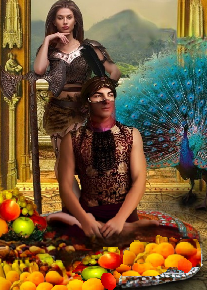 Для заставки использован фрагмент обложки романа «В мужской гарем? За что?!» Автор  Галина Милоградская. Источник картинки - Библиотека электронных книг ЛитРес.
