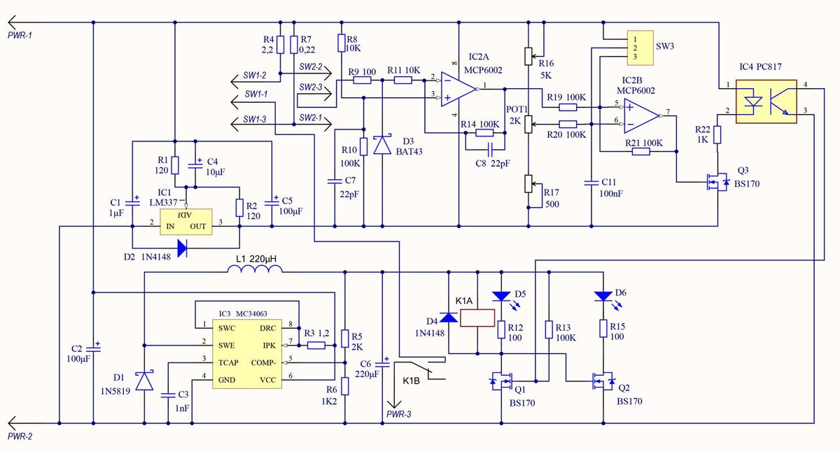 Оптрон (оптопара) PC817: datasheet, характеристики и схема включения