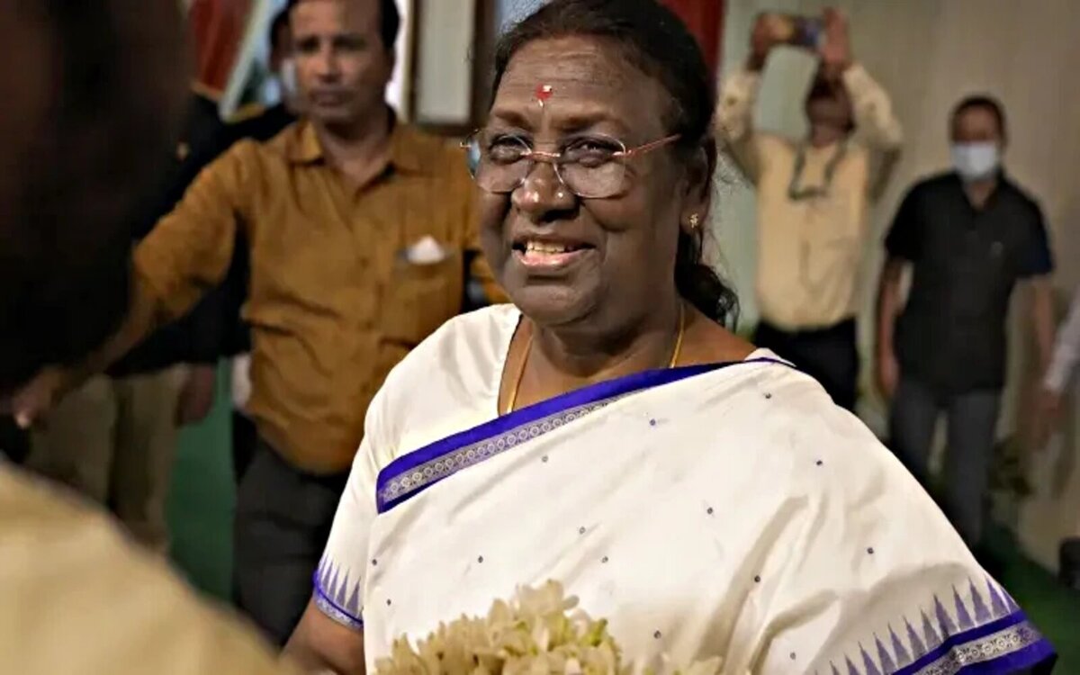 Драупади Мурму.  (Фото AP / TASS)