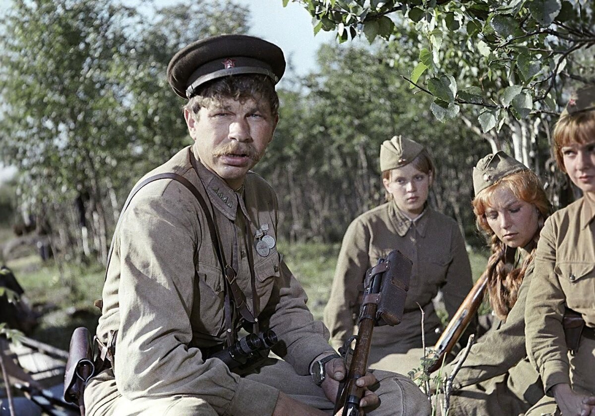 Кадр из фильма "А зори здесь тихие". 1972. Источник culture.ru