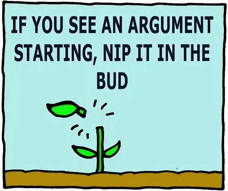 зарубить на корню - пресечь в корне