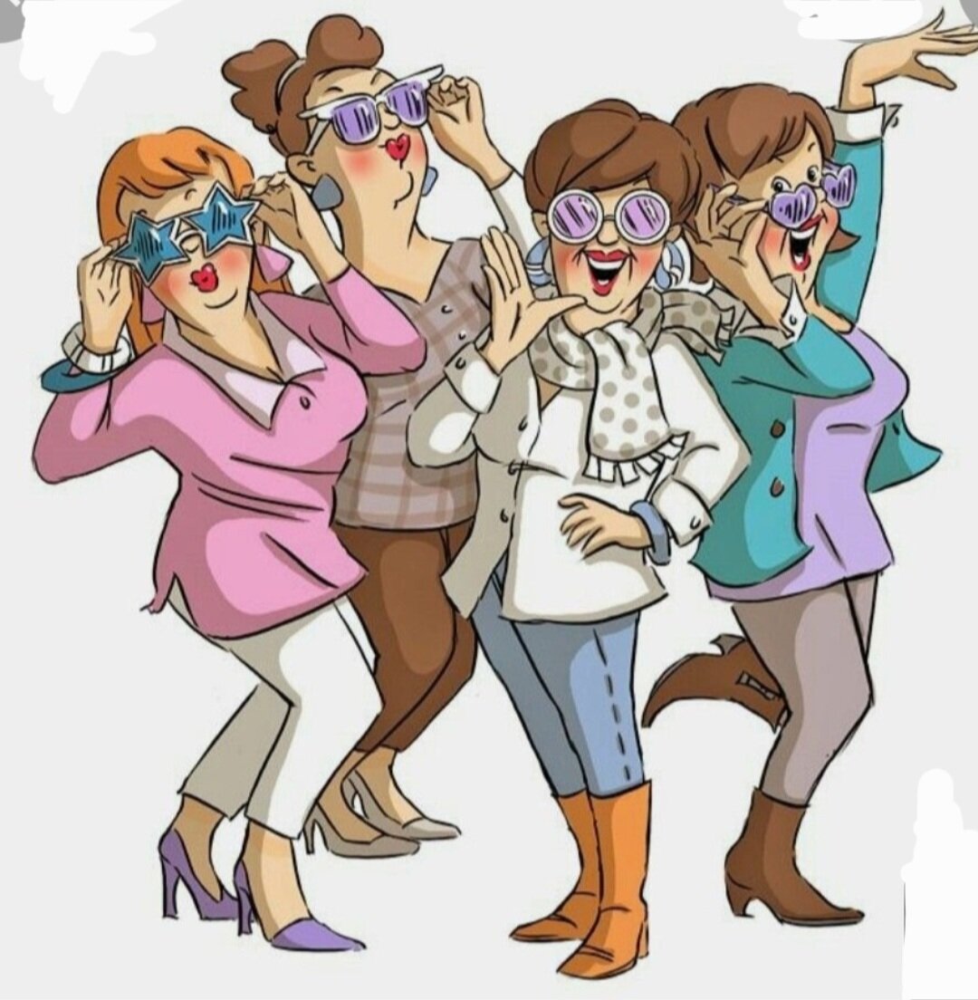 комиксы натали джомард. веселые посиделки с подругами. посиделки с подружками.