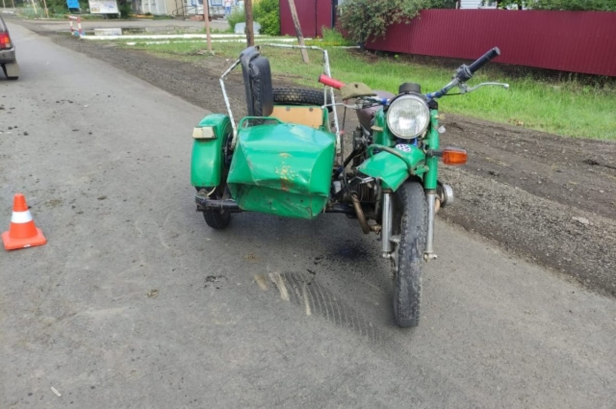    Омский сельчанин лишился мотоцикла из-за любви к пьяным поездкам
