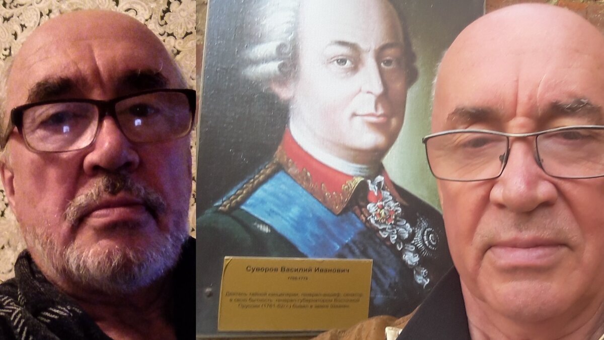 Я и Суворов между нами. Нескромно? Зато вовремя.