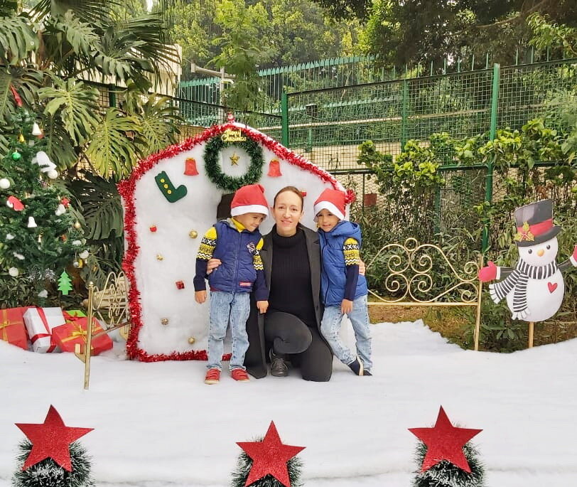 Да, на Новый год бывает и так :) Но это в Каире, на курортах теплее (это не снег).