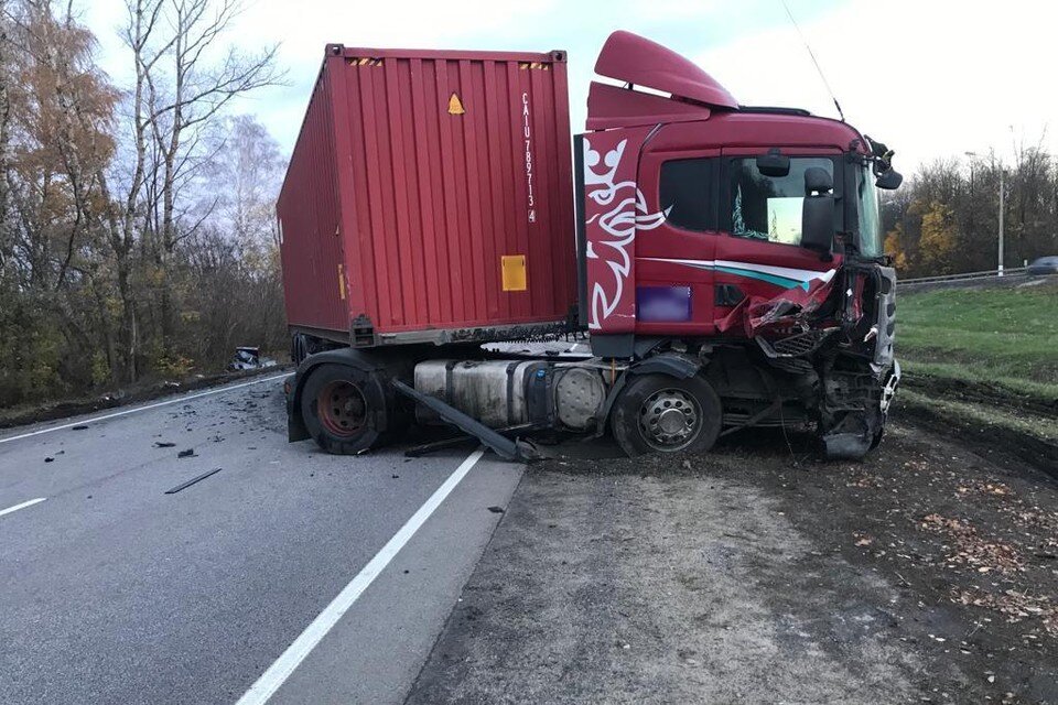     ДТП со Сканией и Ауди под Липецком  Пресс-служба ГИБДД Липецкой области.