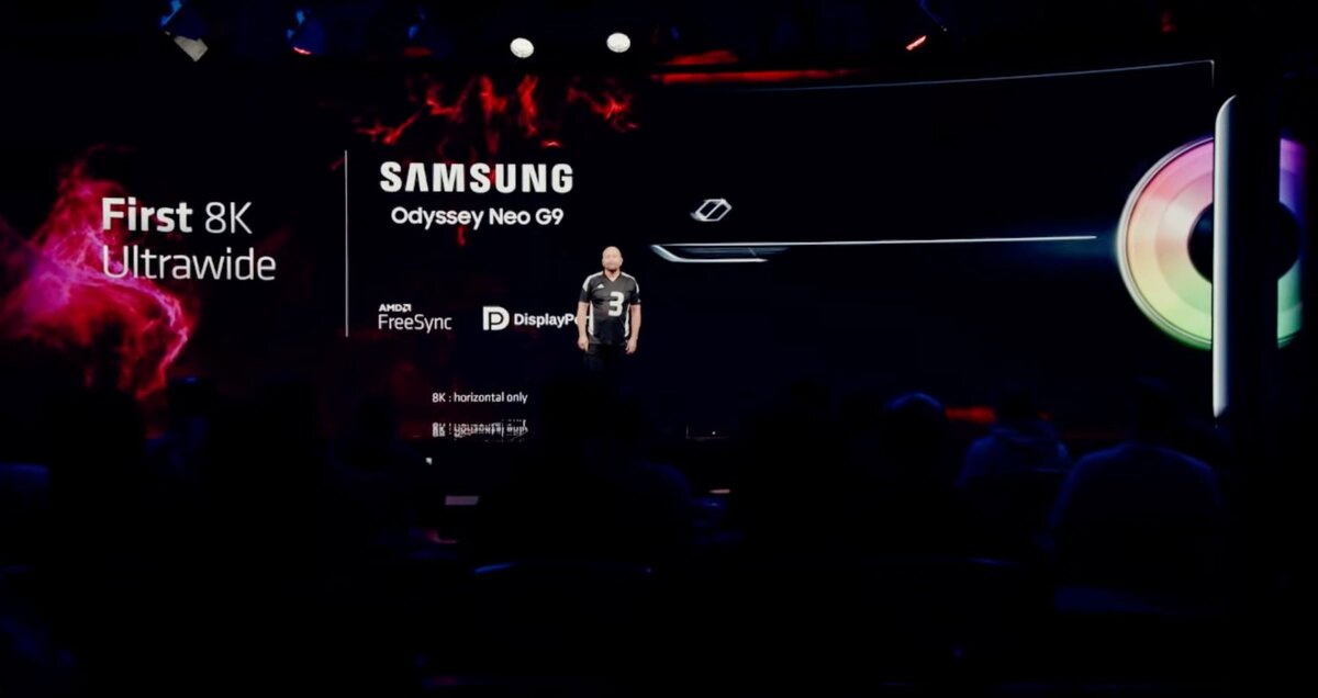 УЛЬТРАШИРОКИЙ 8K SAMSUNG ODYSSEY NEO G9 НА ВЫСТУПЛЕНИИ AMD