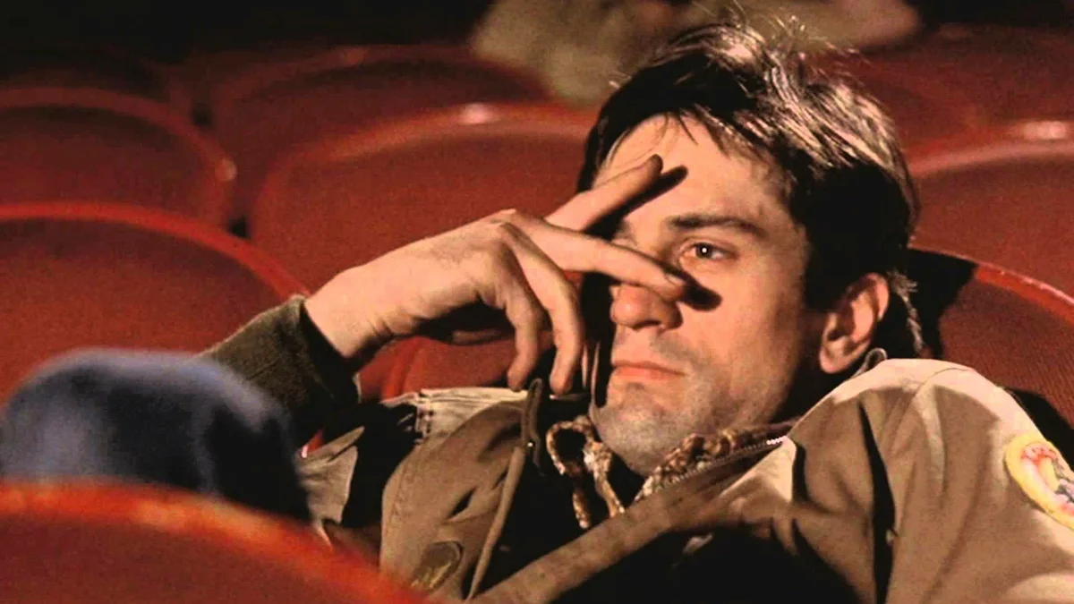 Кадр из фильма "Таксист" (1976) Роберт де Ниро