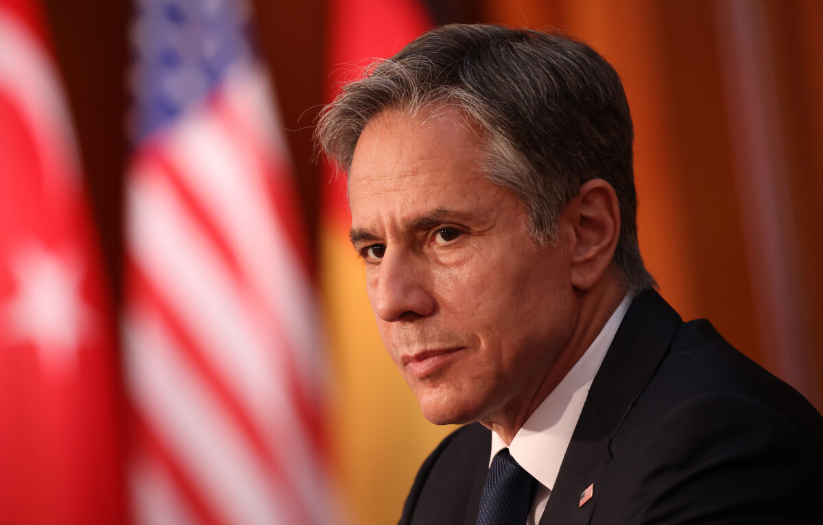    Госсекретарь США Энтони Блинкен  Sean Gallup/Getty Images