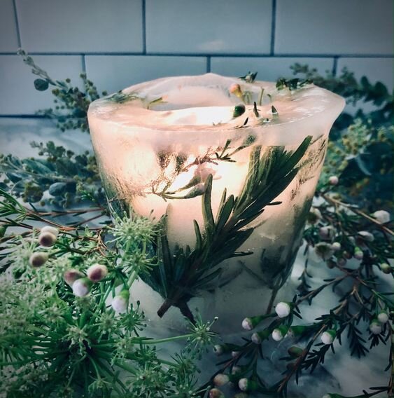 Лед, который постепенно тает - отличная медитация Имболка