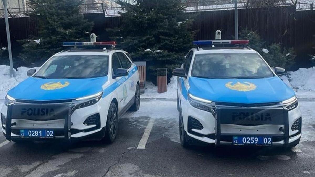    Патрульные авто:instagram.com/almaty_police_department