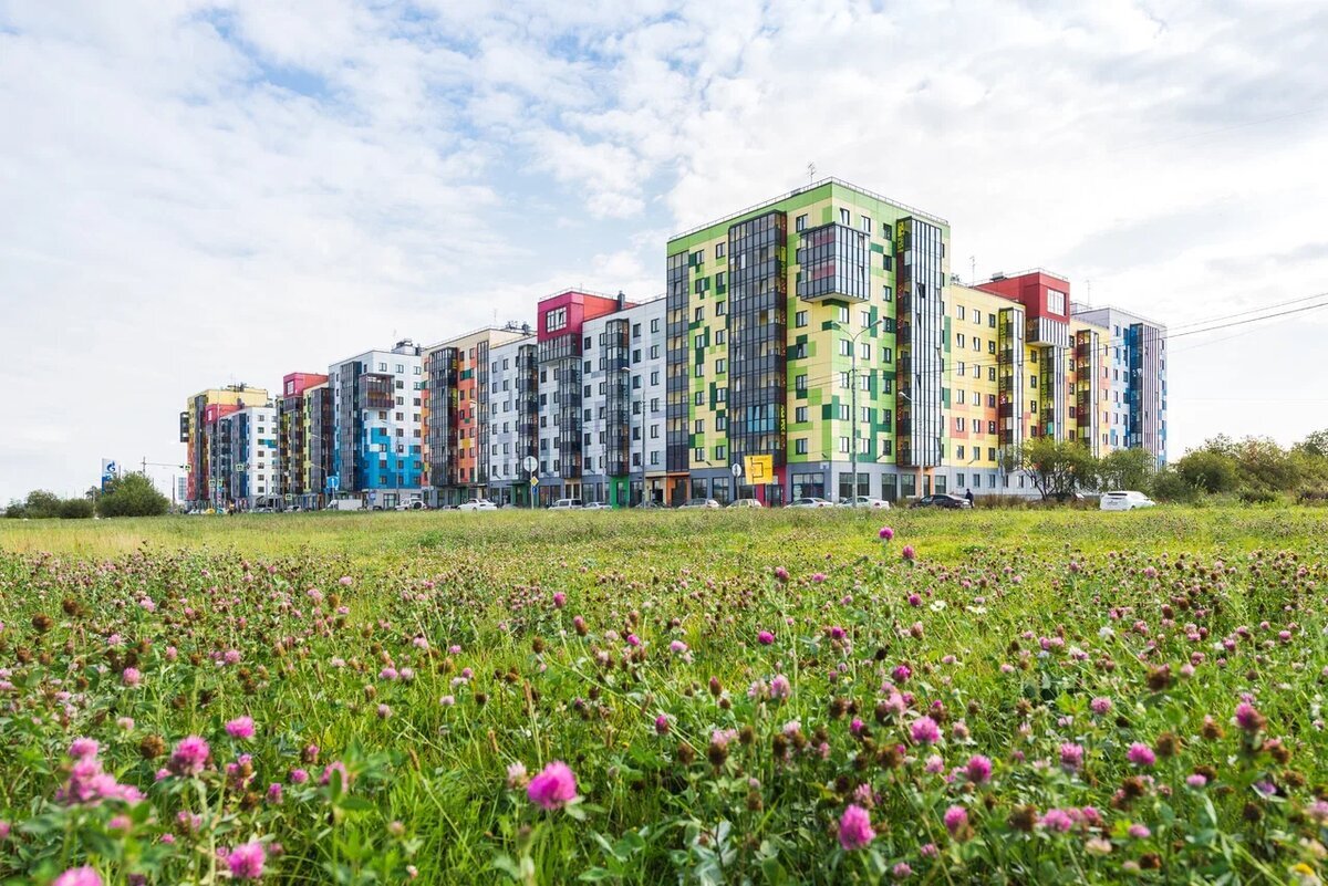 Если выбрать новостройку в пригороде, то можно выходить на прогулку в настоящий лес или поле