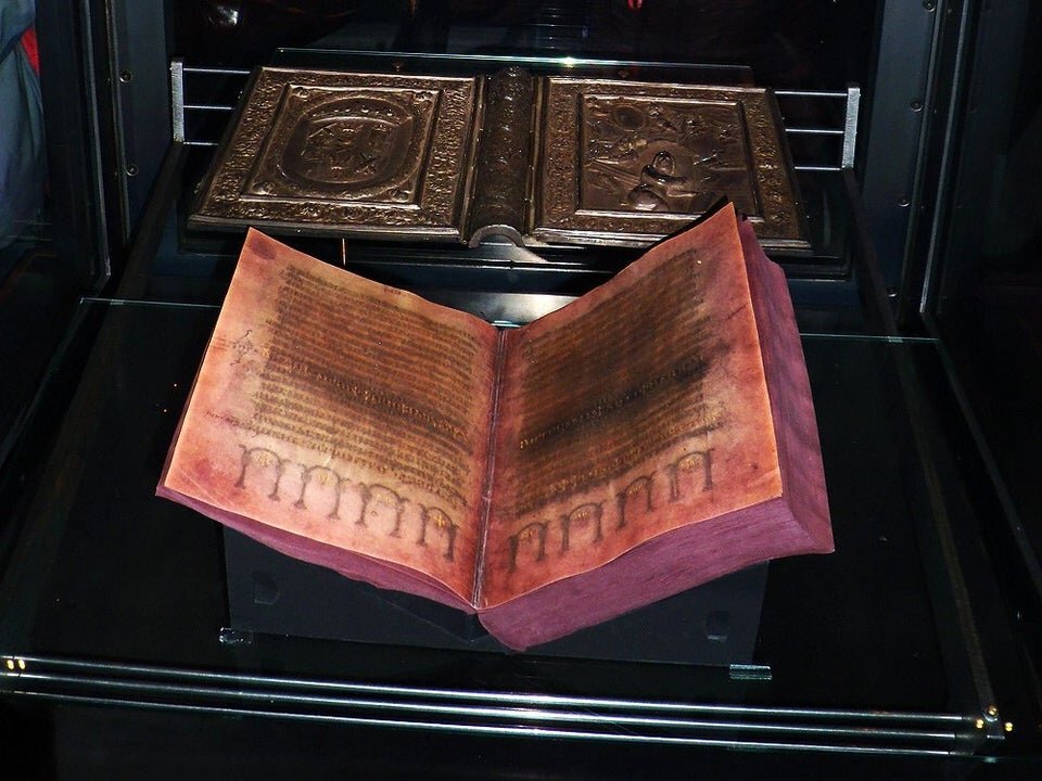 "Codex Argenteus" из Уппсальского университета, Швеция