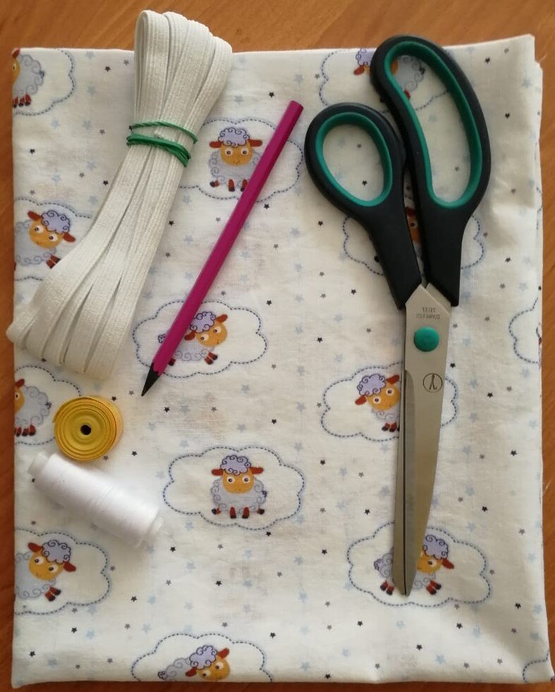 Используемые материалы и приспособления.