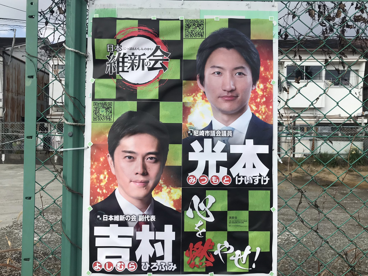 Плакат для продвижения кандидатов.