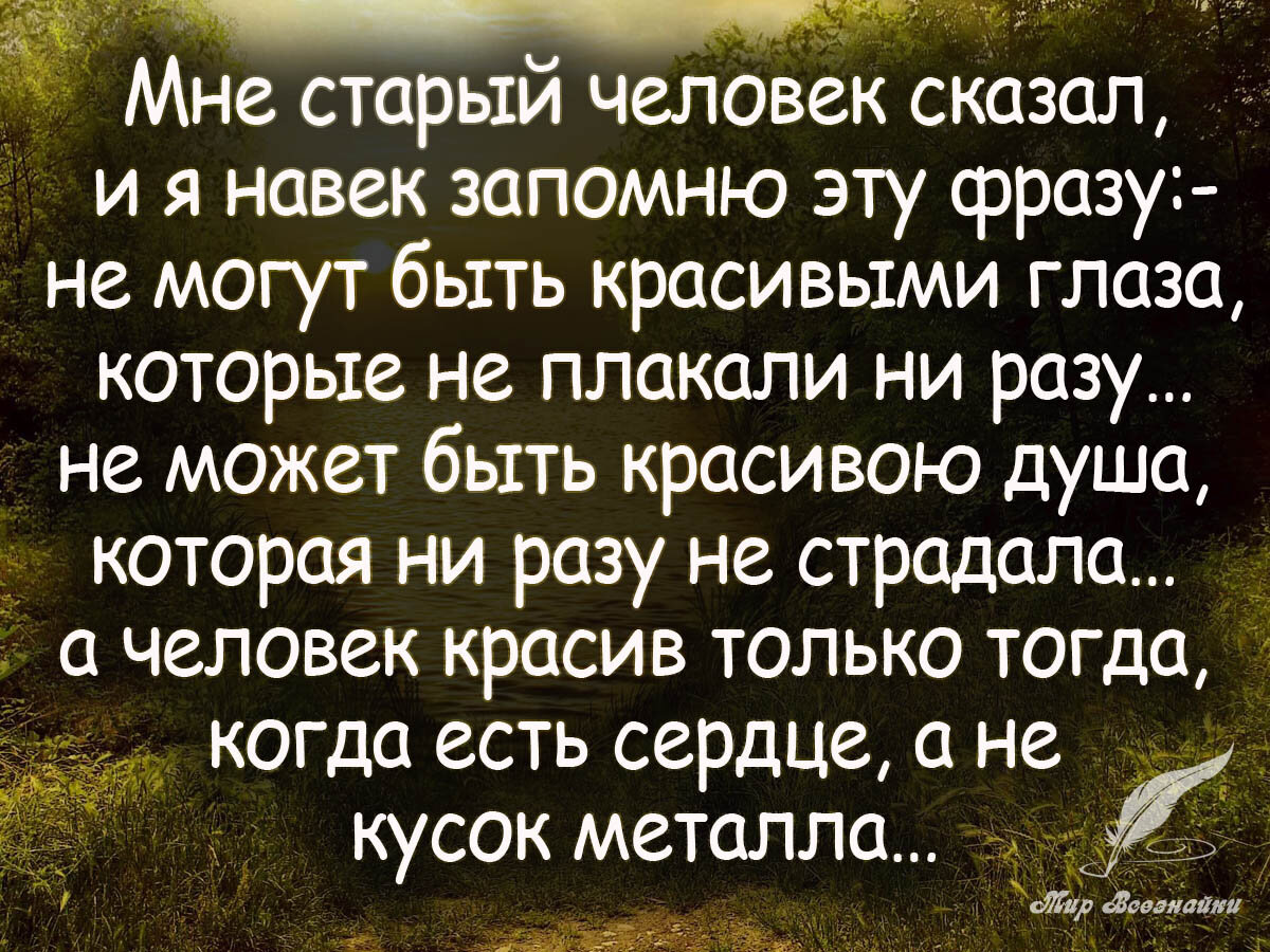 Красивые картинки о жизни со смыслом берущие за душу