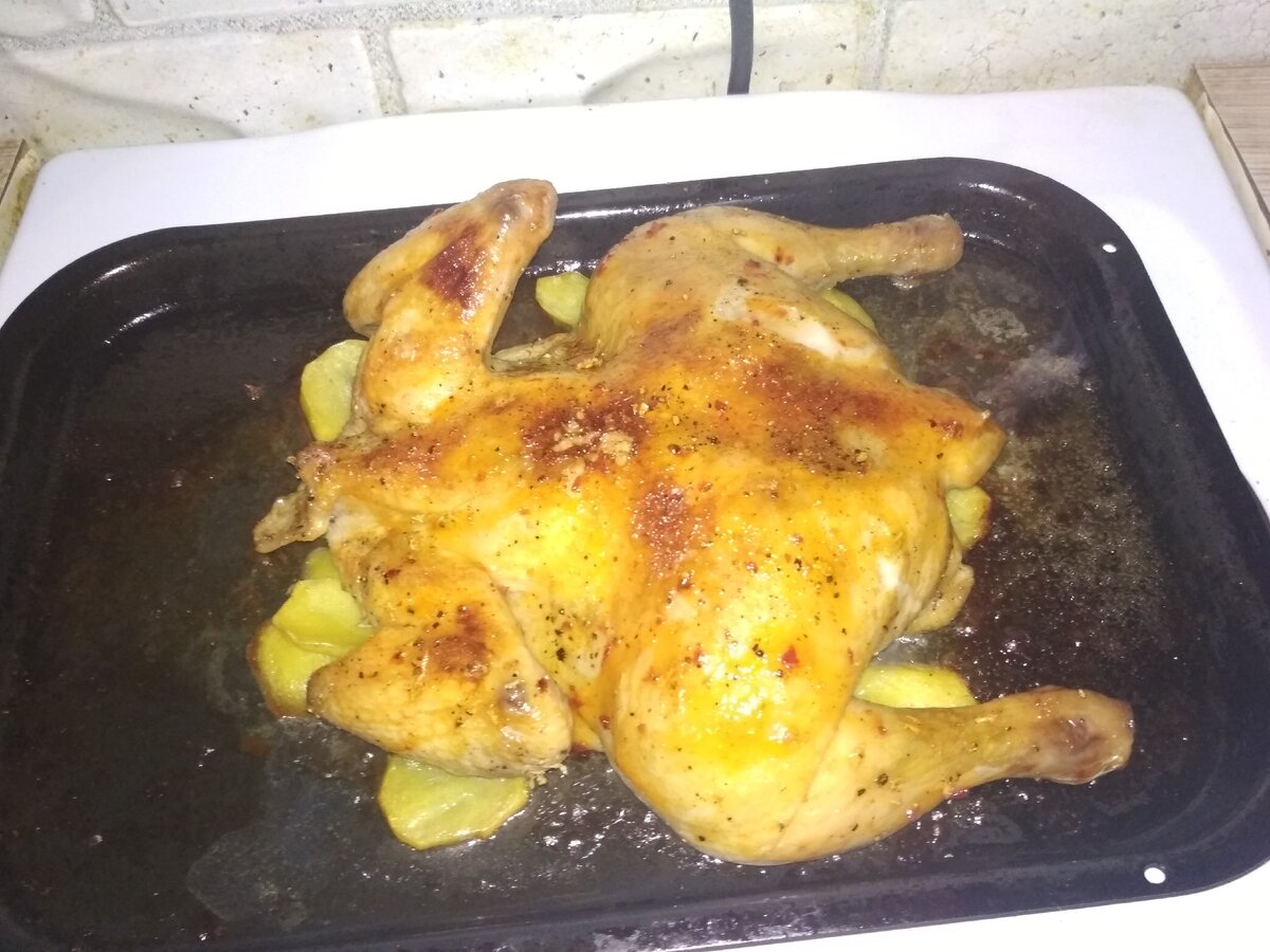 Готовая курица