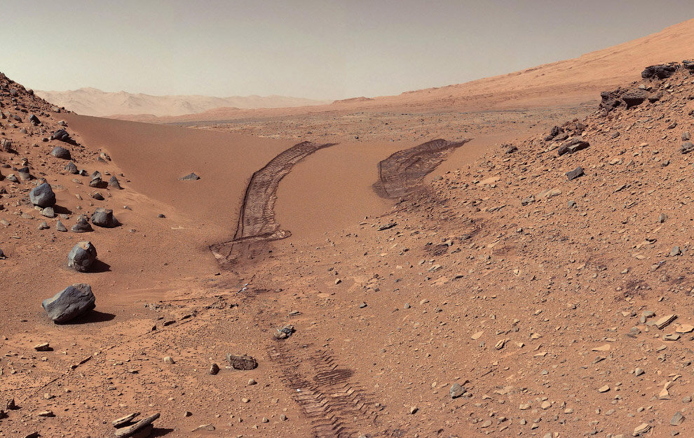 Снимки марсохода Curiosity: 2000 дней на Марсе