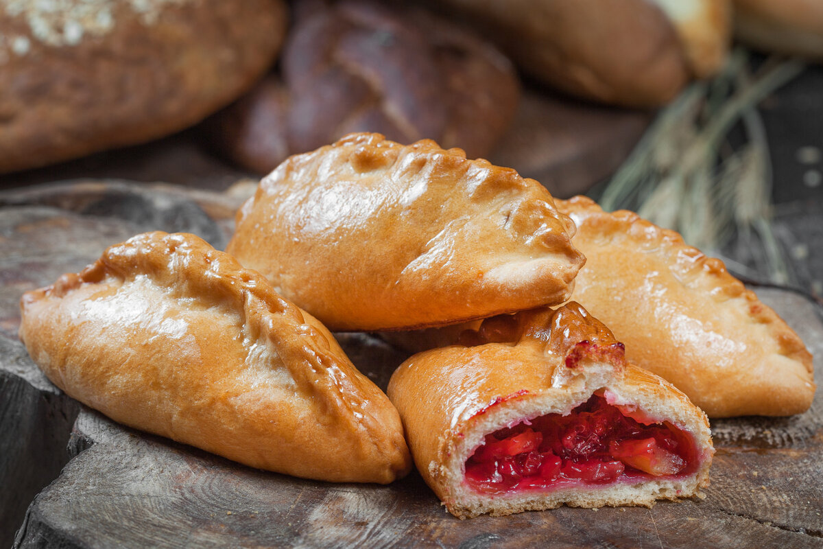 Пирожки с яблоками