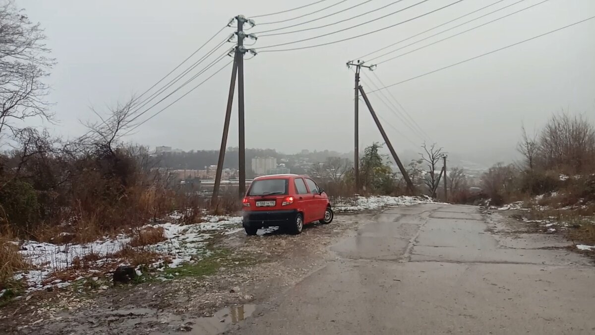 Адлер, 19.02.2021, едем на смотровую площадку. Погода окончательно  испортилась... | Пенсы на море | Дзен