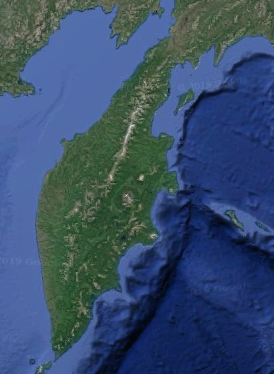 Карта всей камчатки